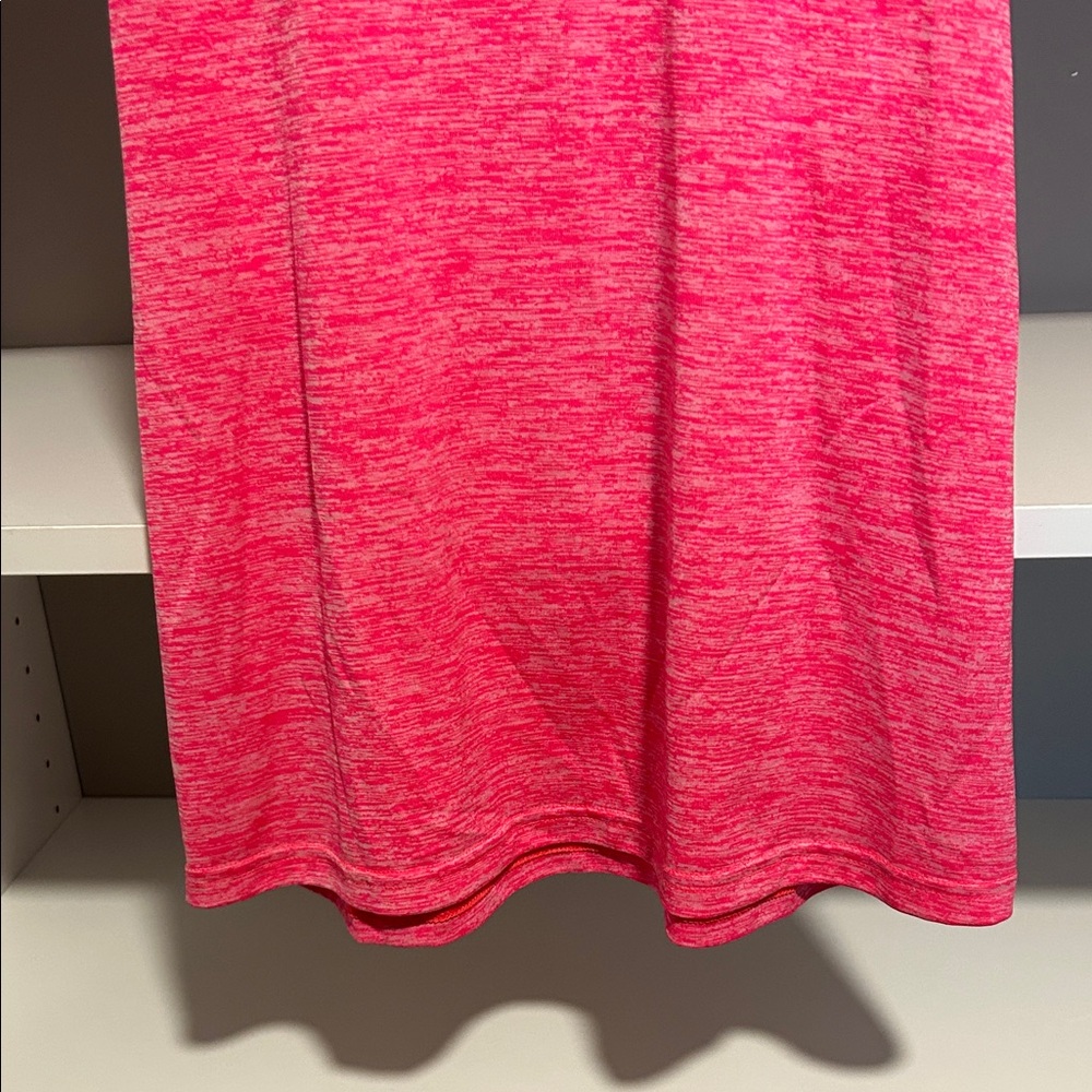 Under Armour Heathered Pink Sleeveless Top* - Picture 4 of 7